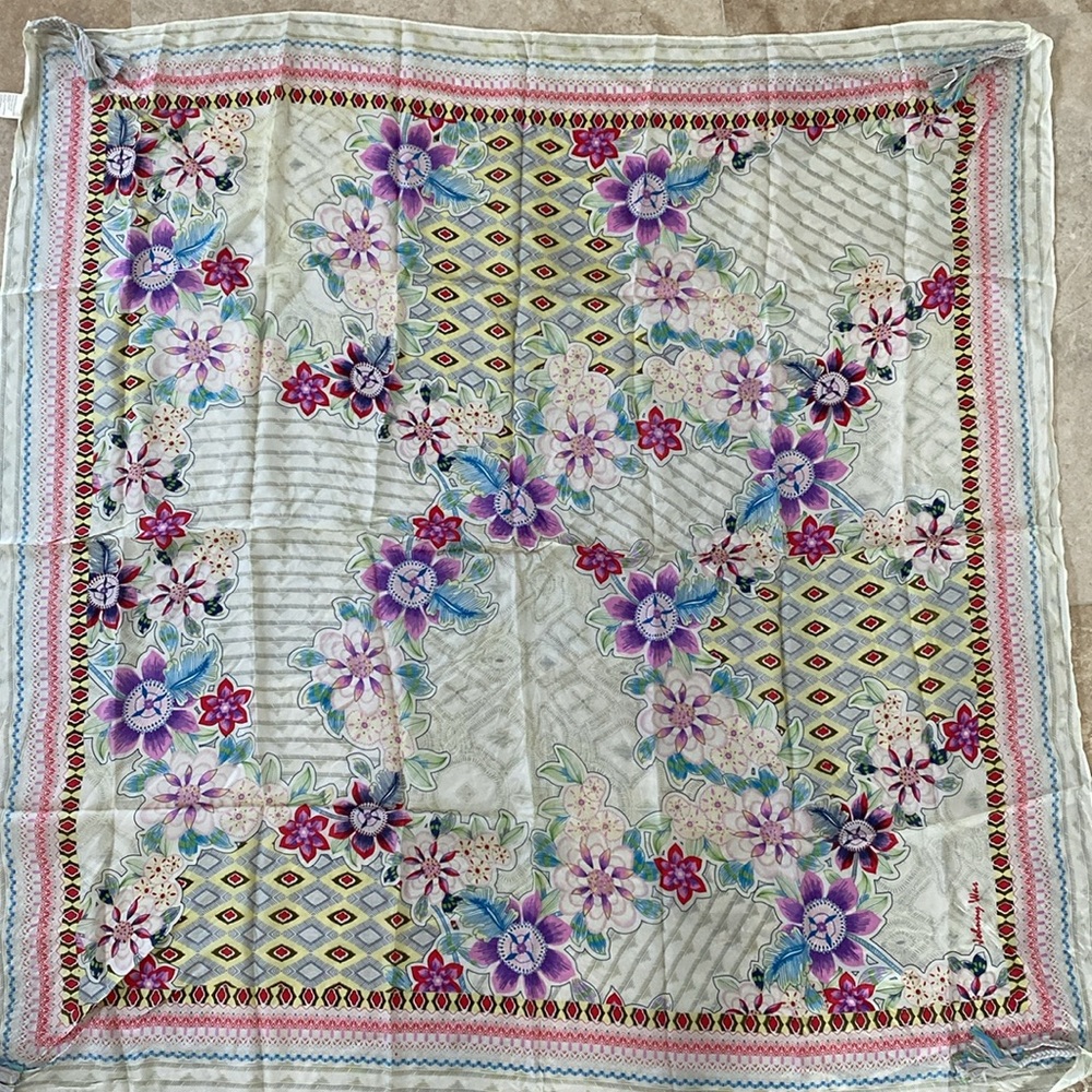 Johnny Was sunrose scarf - Picture 1 of 4